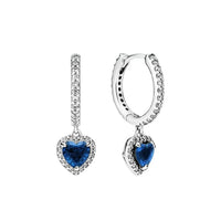 Valentine's Day Sapphire Earrings (Blue) by OBA
