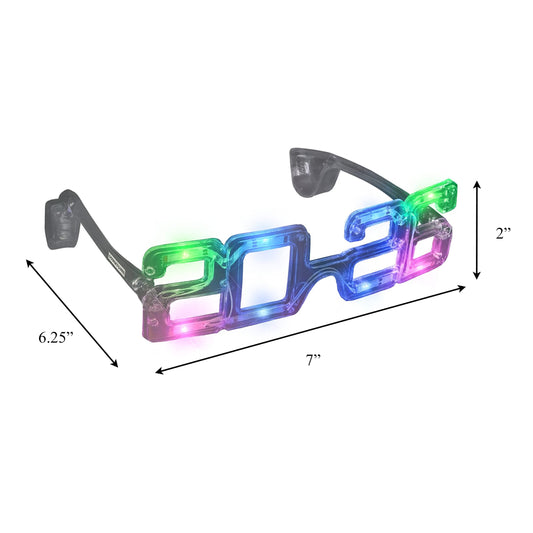 2026 Happy New Year Light Up Party Glasses by ForeverGifts's Studio