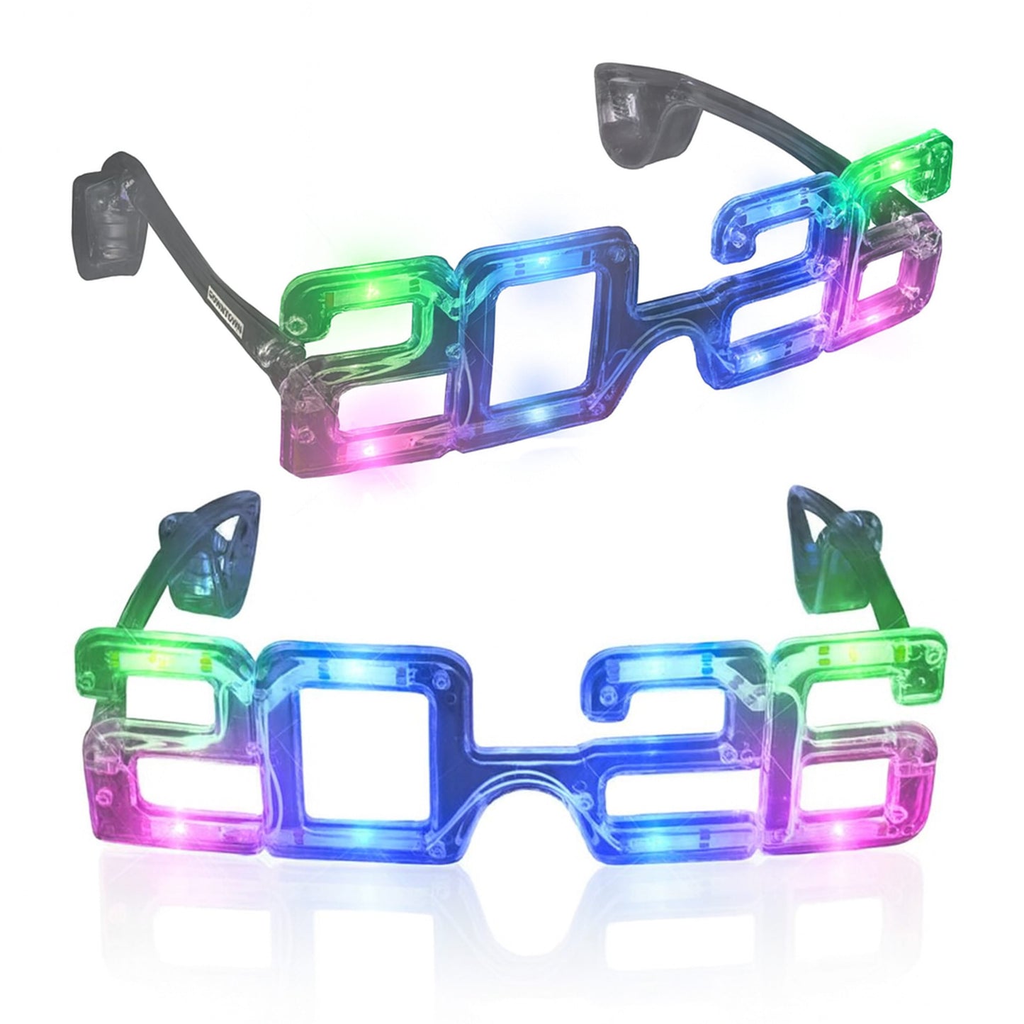 2026 Happy New Year Light Up Party Glasses by ForeverGifts's Studio