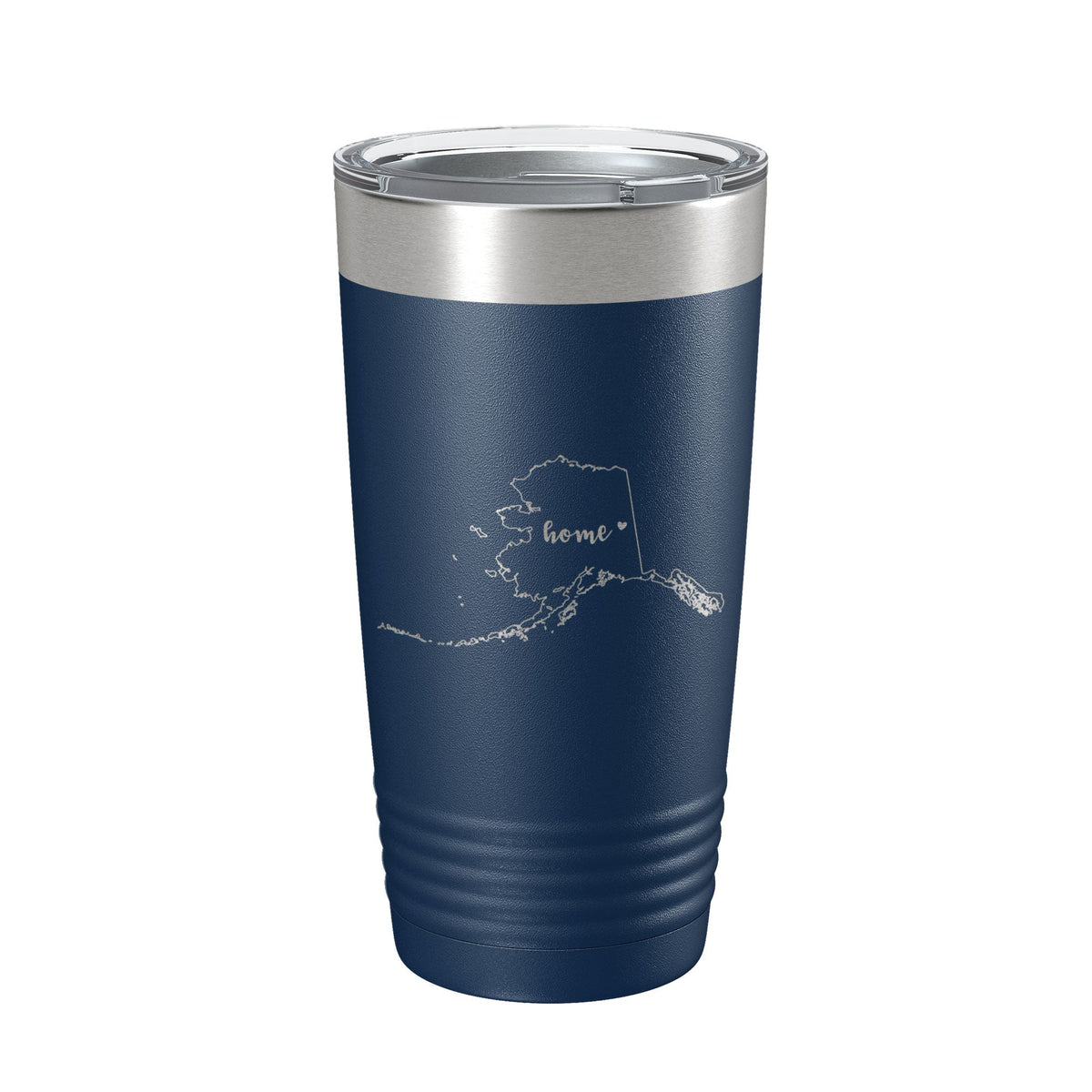 Alaska Tumbler Home State Travel Mug Insulated Laser Engraved Map Coffee Cup 20 oz by CarveBright
