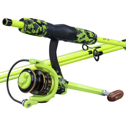 Sougayilang Fishing Rod Set Travel Fishing Combo ForeverGifts's Studio