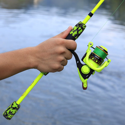Sougayilang Fishing Rod Set Travel Fishing Combo ForeverGifts's Studio