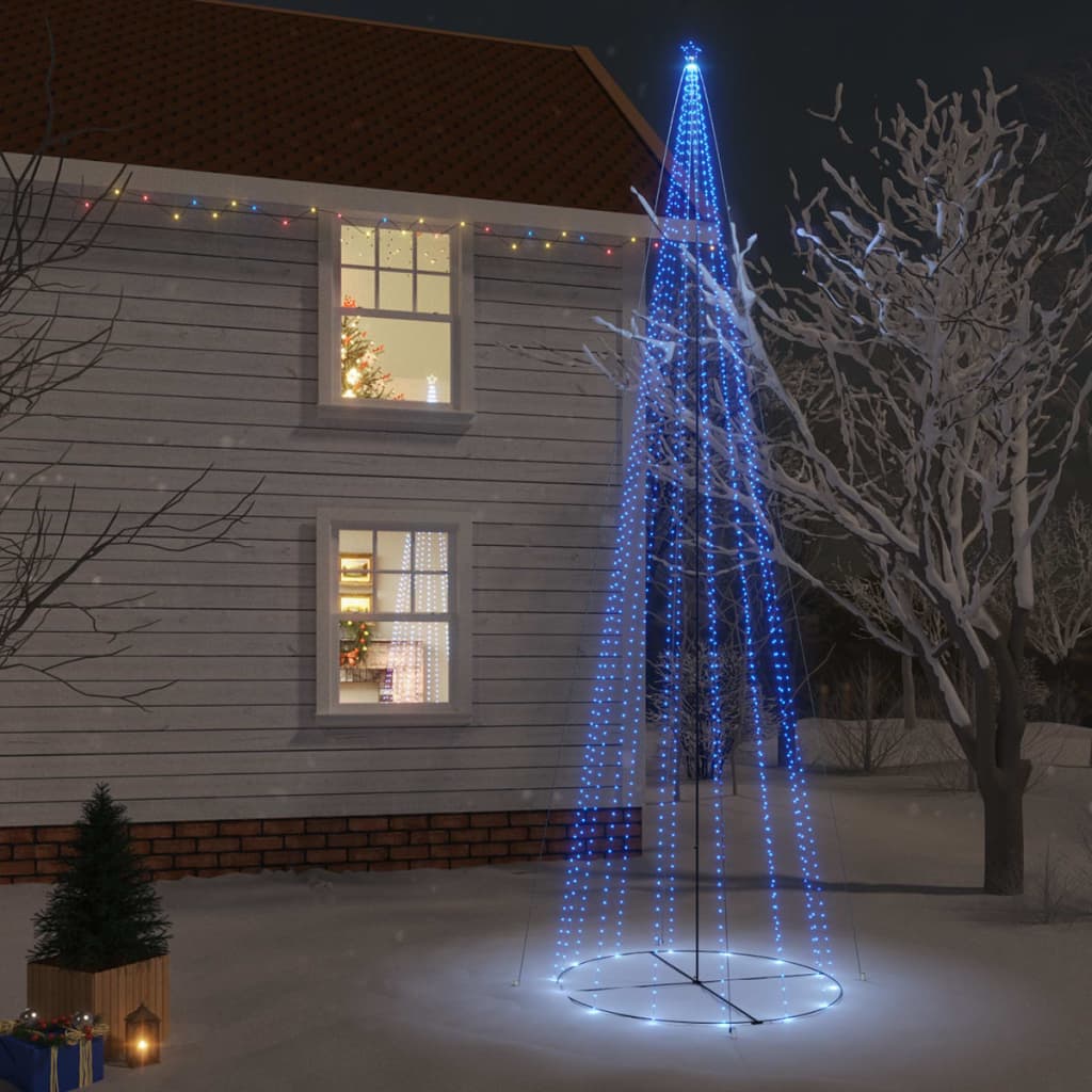 Christmas Cone Tree Decoration Artificial Christmas Tree with LEDs by VidaXL