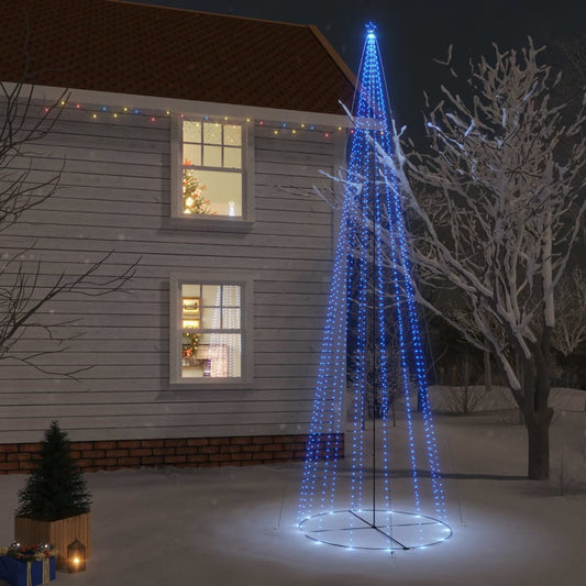 Christmas Cone Tree Decoration Artificial Christmas Tree with LEDs by VidaXL