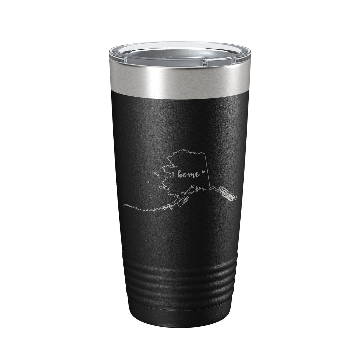 Alaska Tumbler Home State Travel Mug Insulated Laser Engraved Map Coffee Cup 20 oz by CarveBright