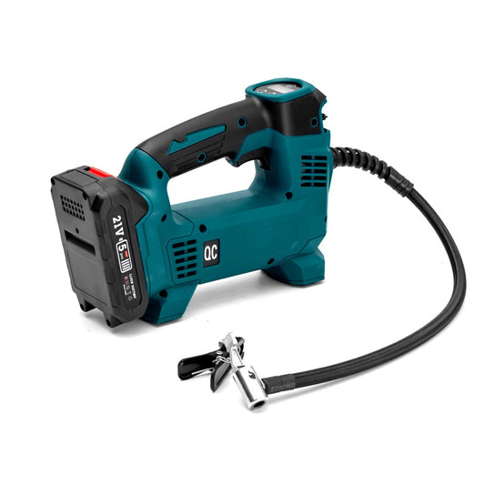 Cordless Portable Tyre Inflator Pump With Battery Charger Suitable For Makita 18V Battery by MAXCOOL