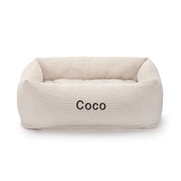 Calming Bolster Dog Bed – Cozy Anti-Anxiety Support for Small to Medium Dogs ForeverGifts's Studio