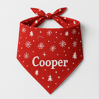 Holiday Custom Dog Bandana ForeverGifts's Studio