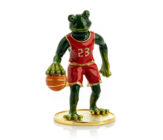 Frog Playing Basketball Keren Kopal