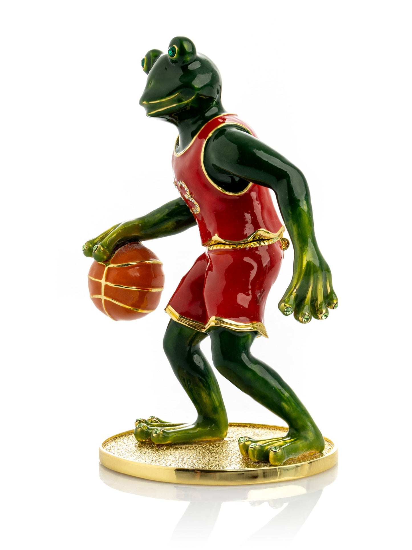 Frog Playing Basketball Keren Kopal