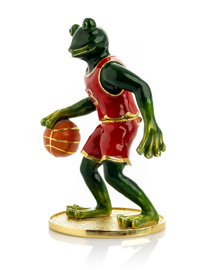 Frog Playing Basketball Keren Kopal