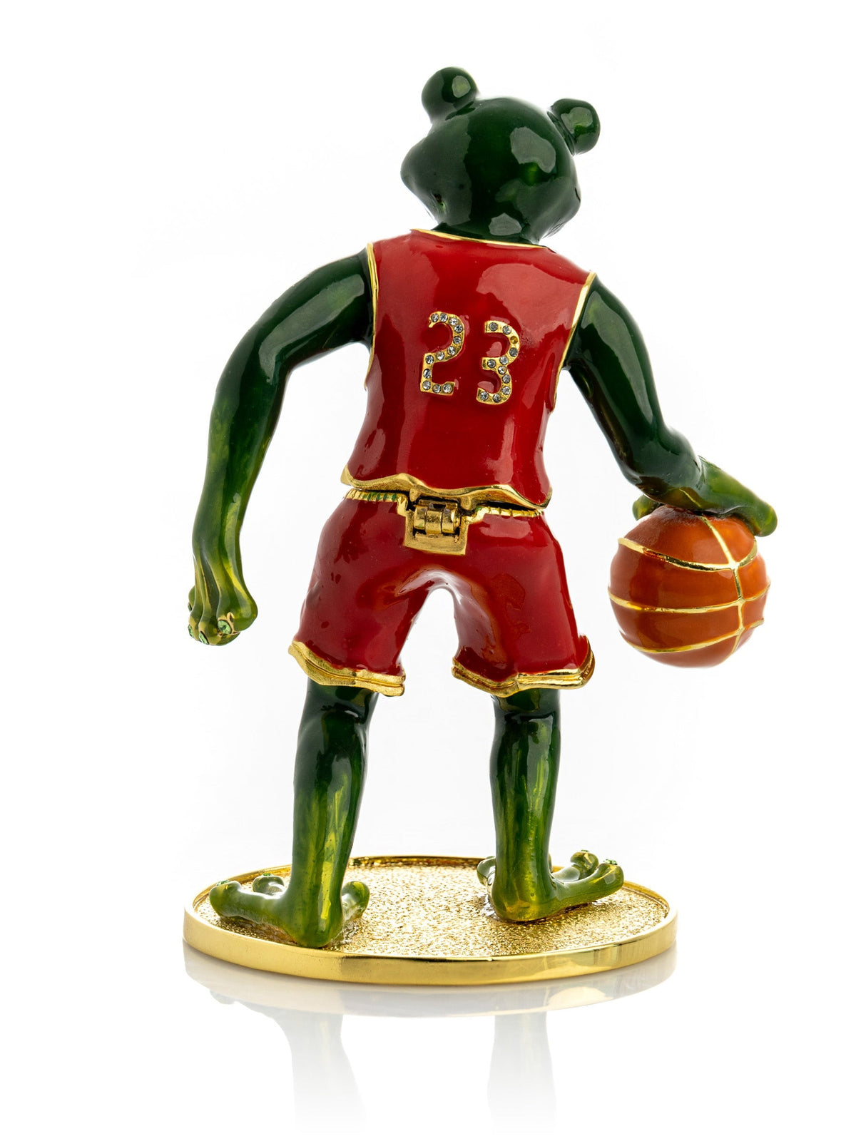 Frog Playing Basketball Keren Kopal
