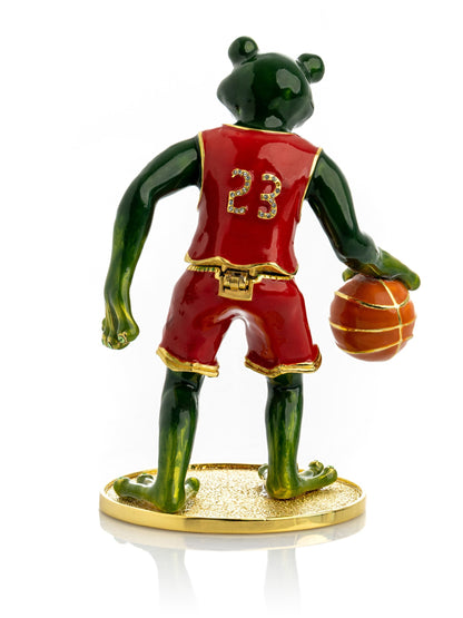 Frog Playing Basketball Keren Kopal
