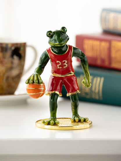 Frog Playing Basketball Keren Kopal