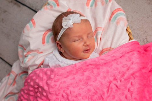 Handmade Watercolor Minky Blanket 30x40 Inches Hypoallergenic Soft Lightweight - ForeverGifts's Studio