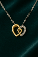 Forever Love Gold Heart Pendant ForeverGifts Studio
