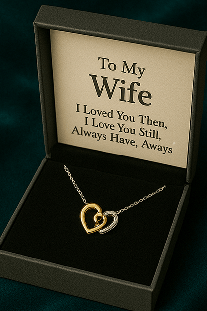Forever Love Gold Heart Pendant ForeverGifts Studio