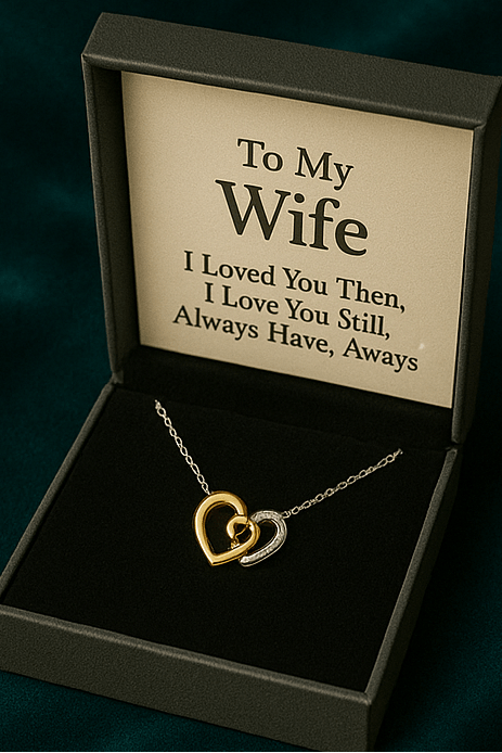 Forever Love Gold Heart Pendant ForeverGifts Studio