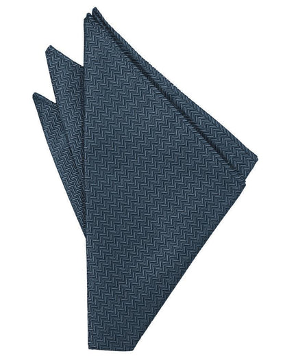 Herringbone Pocket Square Tux-USA