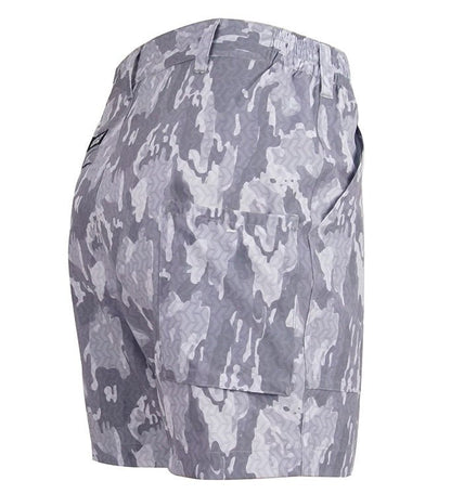 Mens Geo Camo Beer Can Island Lightweight 360 Degree Stretch Fishing Short - ForeverGifts's Studio