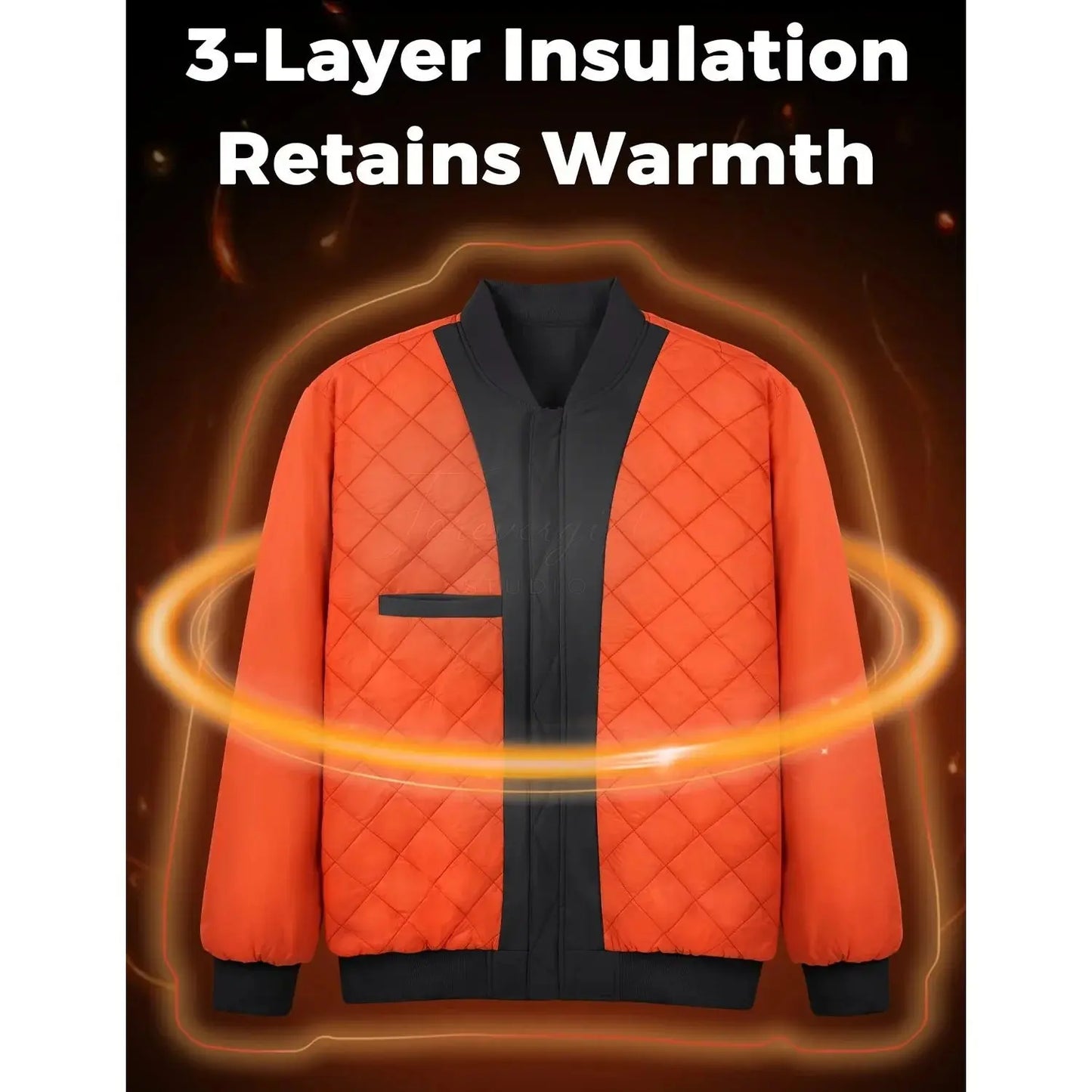 Classic Aviator Bomber Jacket For Men In Polyester Outerwear MAGCOMSEN