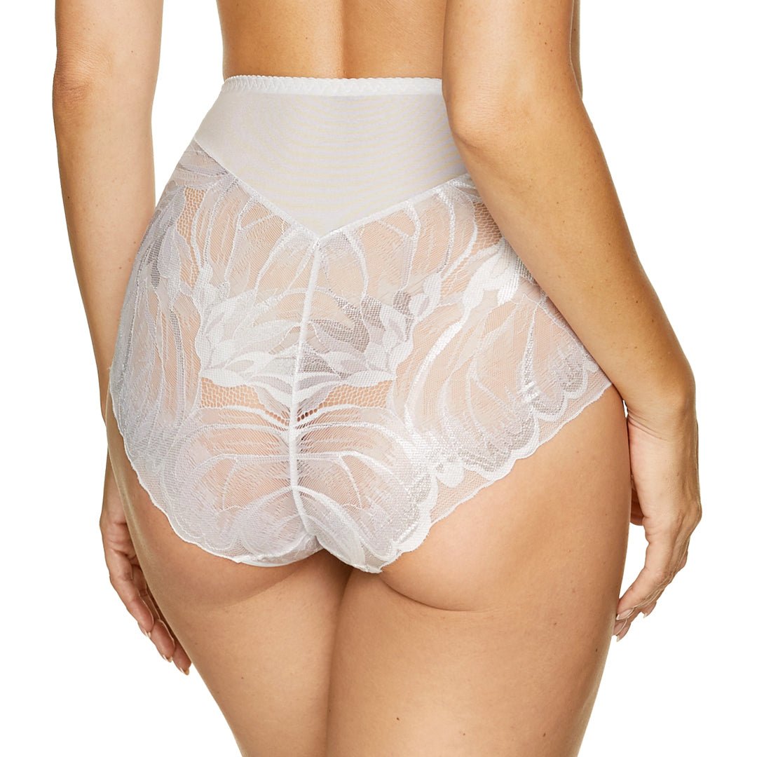 High Waist Lace Brief Panty Gorteks Moon by Gorteks Lingerie