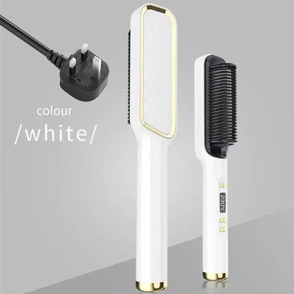 Sleek & Shine Straightening Comb™ by ForeverGifts's Studio