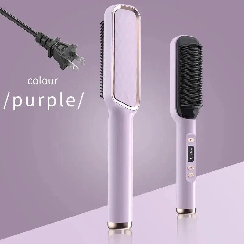 Sleek & Shine Straightening Comb™ by ForeverGifts's Studio