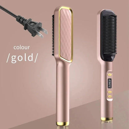 Sleek & Shine Straightening Comb™ by ForeverGifts's Studio