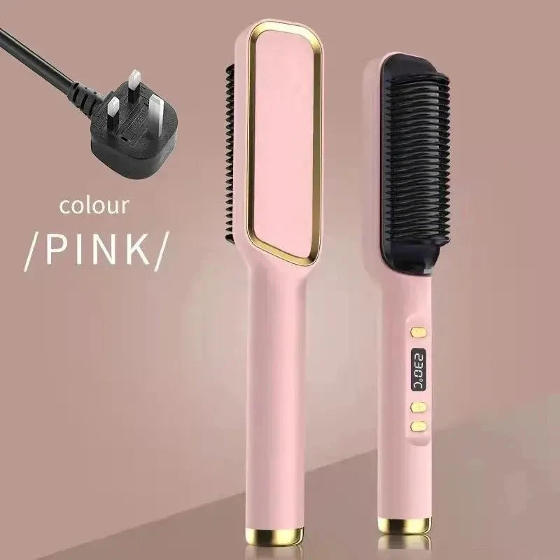 Sleek & Shine Straightening Comb™ by ForeverGifts's Studio