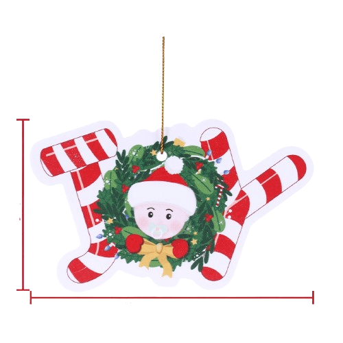 Christmas Pendant DIY Personalized Family Decorations by OBA