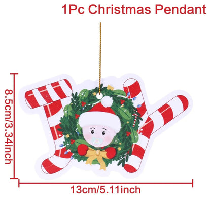 Christmas Pendant DIY Personalized Family Decorations by OBA