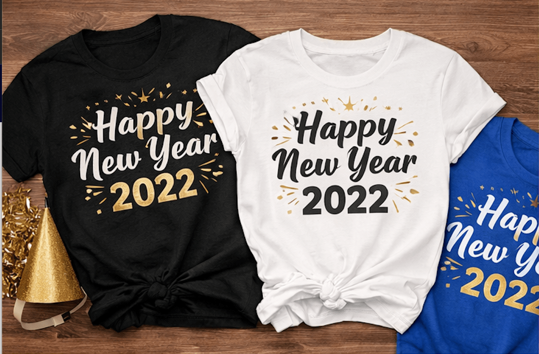 Happy New Year Celebration **Unisex T-Shirt** – Ring In The New Year ForeverGifts Studio