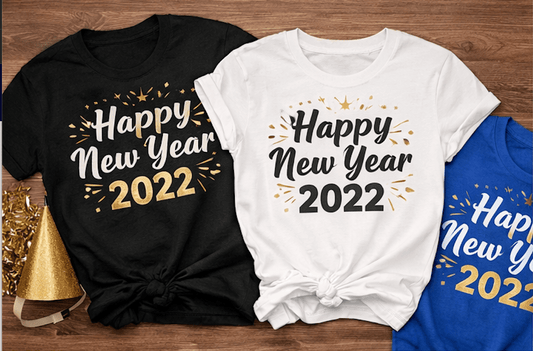 Happy New Year Celebration **Unisex T-Shirt** – Ring In The New Year ForeverGifts Studio