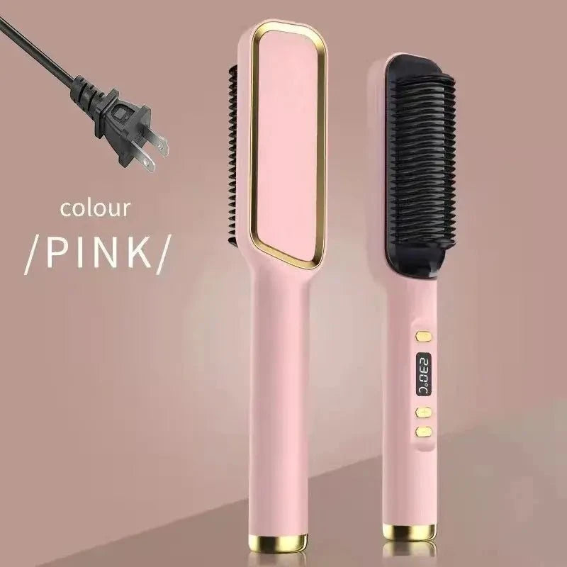 Sleek & Shine Straightening Comb™ by ForeverGifts's Studio