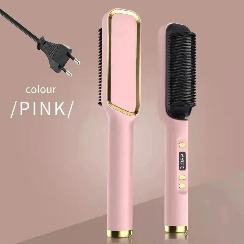 Sleek & Shine Straightening Comb™ by ForeverGifts's Studio
