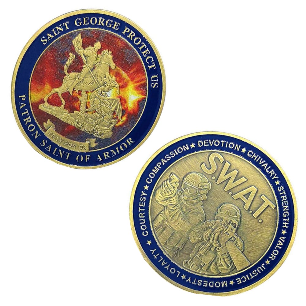 SWAT Saint George Commemorative Coin by Blinkee
