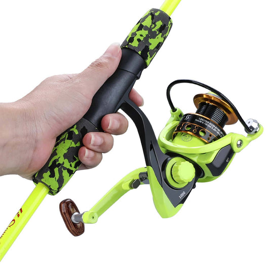Sougayilang Fishing Rod Set Travel Fishing Combo ForeverGifts's Studio