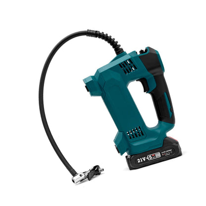 Cordless Portable Tyre Inflator Pump With Battery Charger Suitable For Makita 18V Battery by MAXCOOL