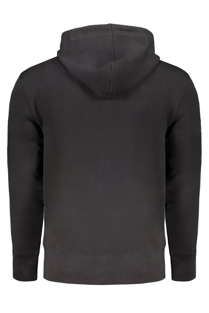 CALVIN KLEIN MEN'S BLACK ZIP SWEATSHIRT CALVIN KLEIN