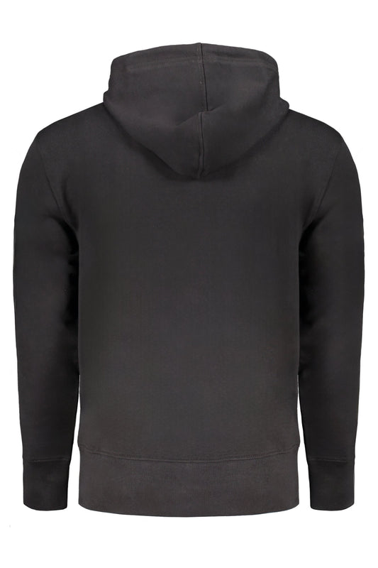 CALVIN KLEIN MEN'S BLACK ZIP SWEATSHIRT CALVIN KLEIN