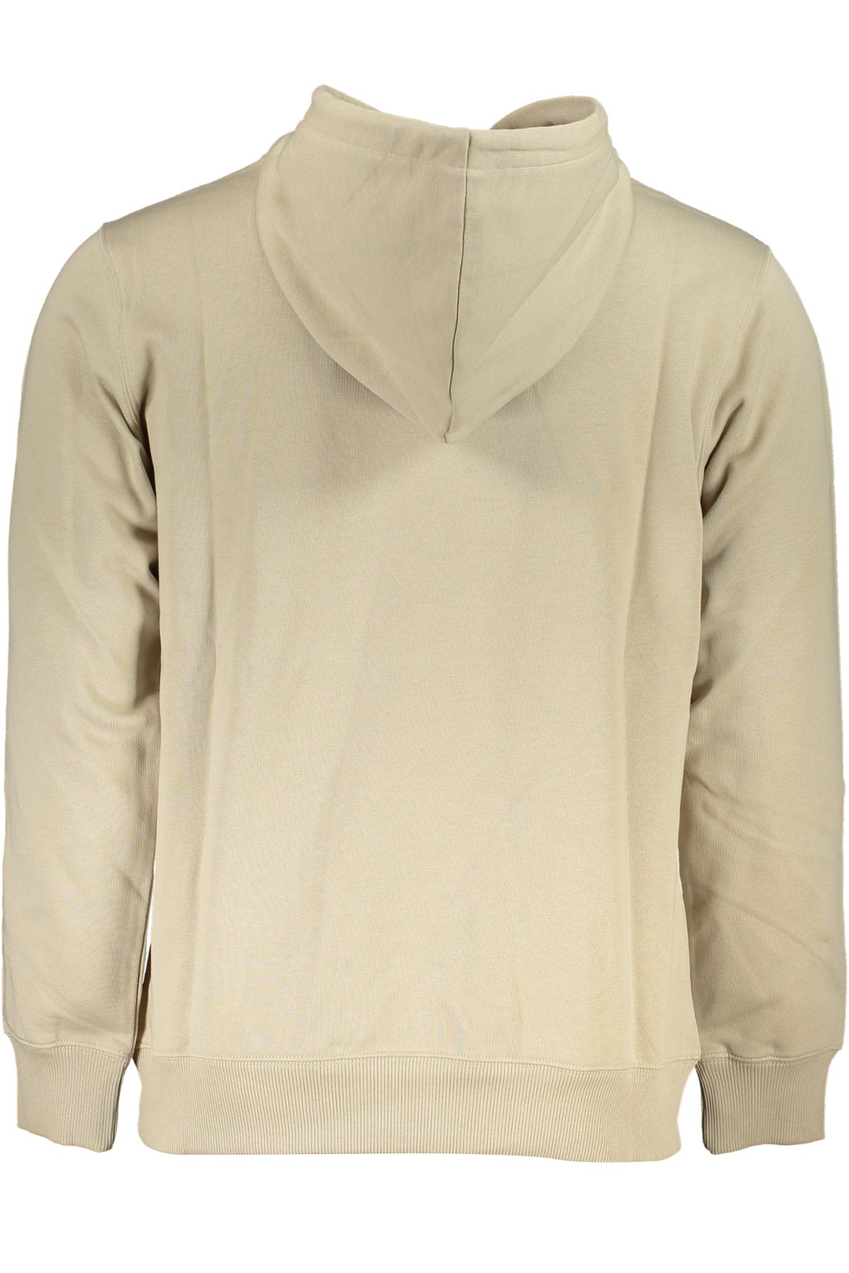 CALVIN KLEIN MEN'S BEIGE ZIPLESS SWEATSHIRT CALVIN KLEIN