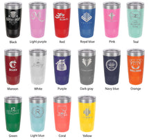 Beaver Lake Map Tumbler Travel Mug Insulated Laser Engraved Coffee Cup Arkansas 20 oz by CarveBright