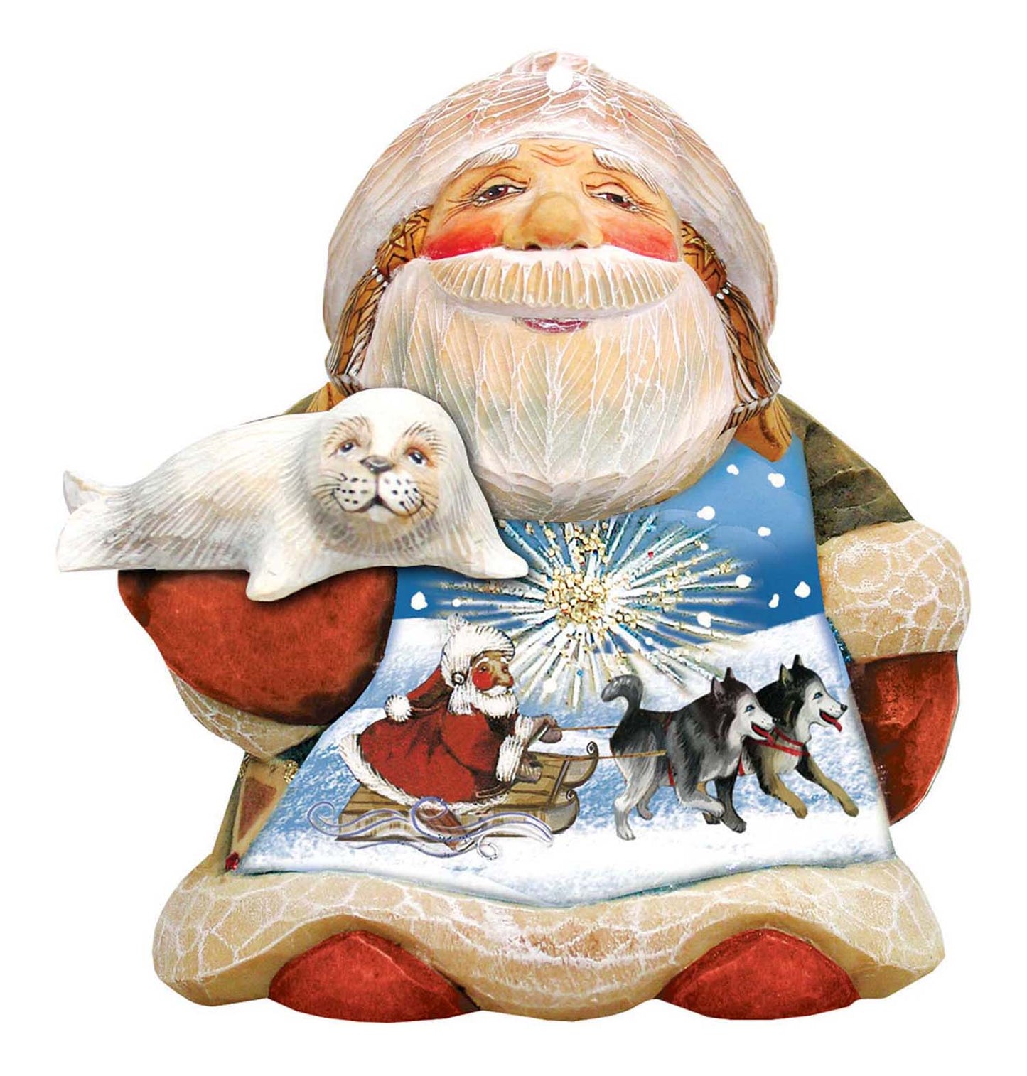 Northern Light Santa Holiday Door Decor by G. DeBrekht - Christmas Decor - 8151844H by G. DeBrekht
