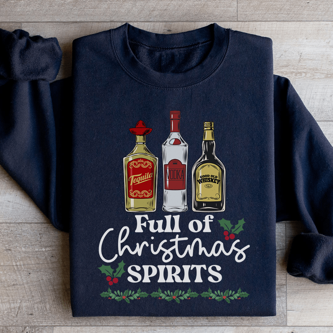 Full Of Christmas Spirits by Merchmallow
