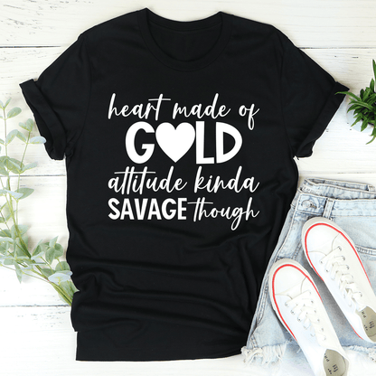 Heart Made Of Gold Tee MerchMallow