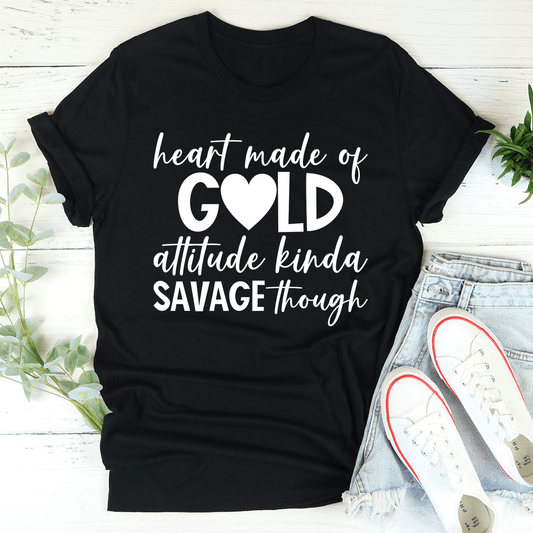 Heart Made Of Gold Tee MerchMallow