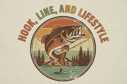 Weekend Bass Addict T-Shirt – Vintage Fishing Tee -Unisex by custom cat