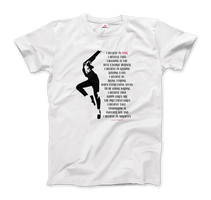 I Believe in Pink Quote T-Shirt Art-O-Rama Shop