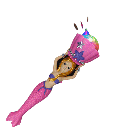 Multicolor LED Little Mermaid Prism Wand by ForeverGifts's Studio